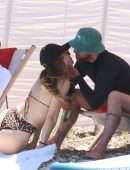 Jessica Biel Booty in a Bikini in Sardinia