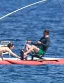 Jessica Biel Booty in a Bikini in Sardinia