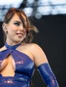 Joanna JoJo Levesque Upskirt OnStage at SummerFest 2022 in Milwaukee