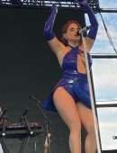 Joanna JoJo Levesque Upskirt OnStage at SummerFest 2022 in Milwaukee