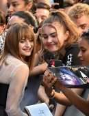 Joey King at the Premiere of "Bullet Train" in Paris