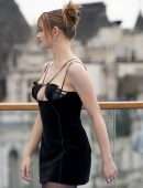Joey King Cleavage at “Bullet Train” Photocall in London