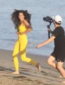 Josephine Skriver, Jasmine Tookes, Sara Sampaio, Kelsey Merritt for a Photoshoot in Malibu