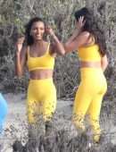Josephine Skriver, Jasmine Tookes, Sara Sampaio, Kelsey Merritt for a Photoshoot in Malibu