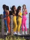 Josephine Skriver, Jasmine Tookes, Sara Sampaio, Kelsey Merritt for a Photoshoot in Malibu