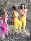 Josephine Skriver, Jasmine Tookes, Sara Sampaio, Kelsey Merritt for a Photoshoot in Malibu
