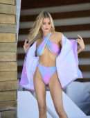 Joy Corrigan in Bikini at One Hotel in South Beach Miami