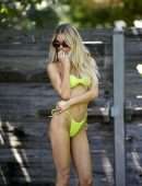Joy Corrigan Booty in Tiny Bikini at One Hotel in South Beach