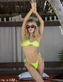Joy Corrigan Booty in Tiny Bikini at One Hotel in South Beach