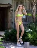 Joy Corrigan Booty in Tiny Bikini at One Hotel in South Beach