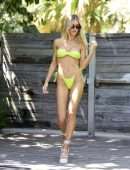 Joy Corrigan Booty in Tiny Bikini at One Hotel in South Beach