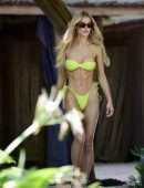 Joy Corrigan Booty in Tiny Bikini at One Hotel in South Beach