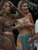 Joy Corrigan in Skimpy Outfit at “Poster Girl” Cruise ’23 Swim Show in South Beach