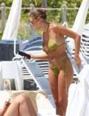 Kara del Toro Cleavage and Booty in Tiny Bikini on a Beach in Miami