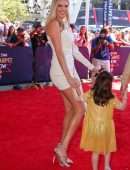 Kate Upton Leggy at MLB Event in Los Angeles