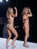 Katie Austin and Denise Austin in Sports Illustrated Swimsuit Runway Show, Paraiso Miami Beach