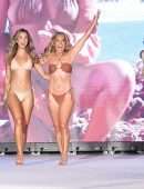 Katie Austin and Denise Austin in Sports Illustrated Swimsuit Runway Show, Paraiso Miami Beach