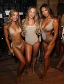 Katie Austin and Denise Austin in Sports Illustrated Swimsuit Runway Show, Paraiso Miami Beach