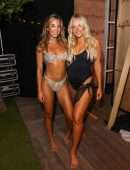 Katie Austin and Denise Austin in Sports Illustrated Swimsuit Runway Show, Paraiso Miami Beach