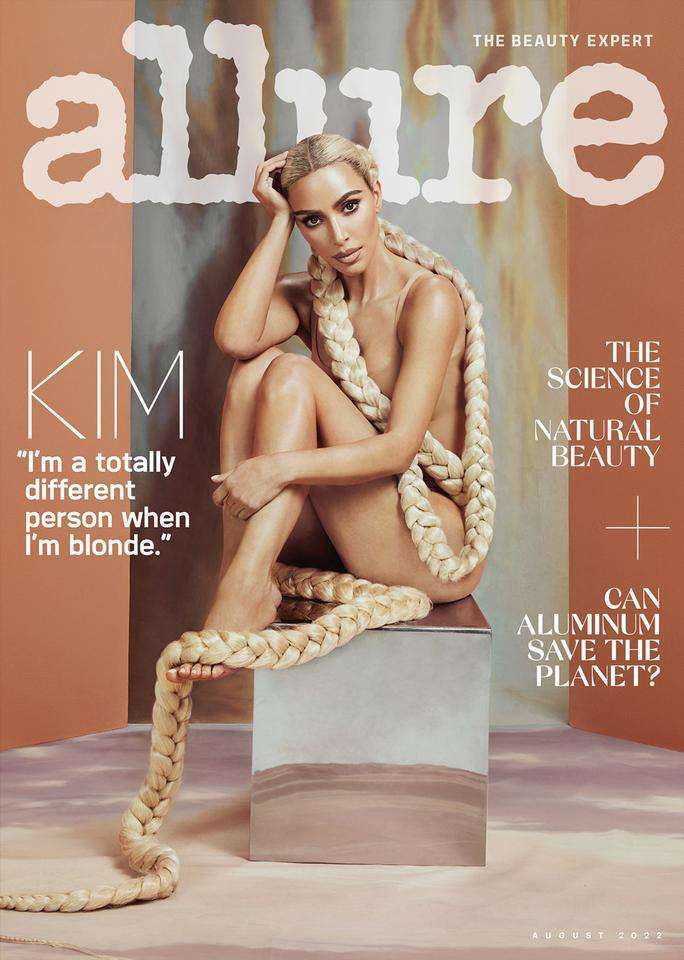 Kim Kardashian in Allure Magazine - August 2022