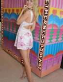 Kimberley Garner Leggy at Evian VIP Suite at Wimbledon in London