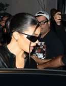 Kylie Jenner Night Out Style at Craig's in West Hollywood