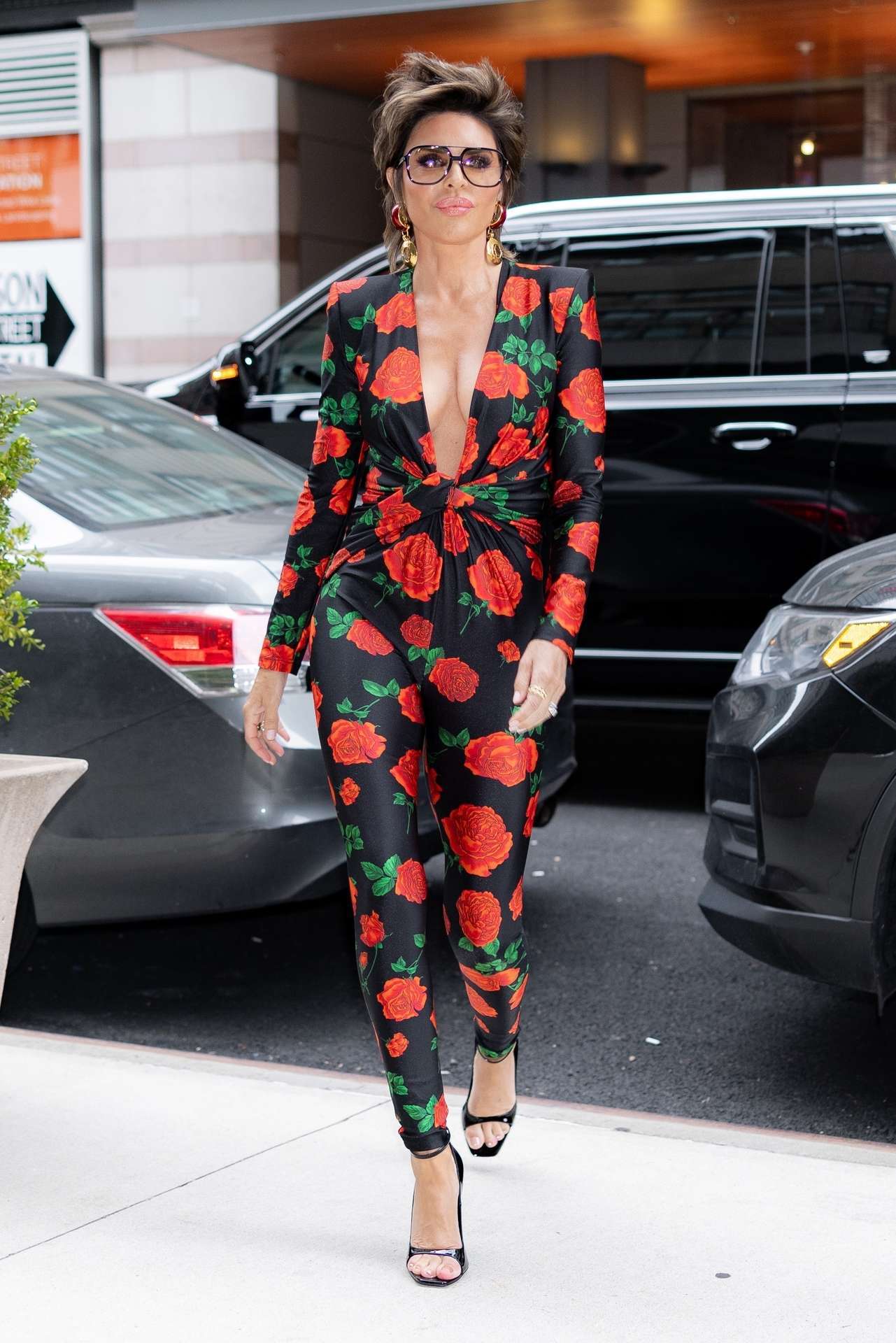 Lisa Rinna Booty Outside Watch What Happens Live! in NYC