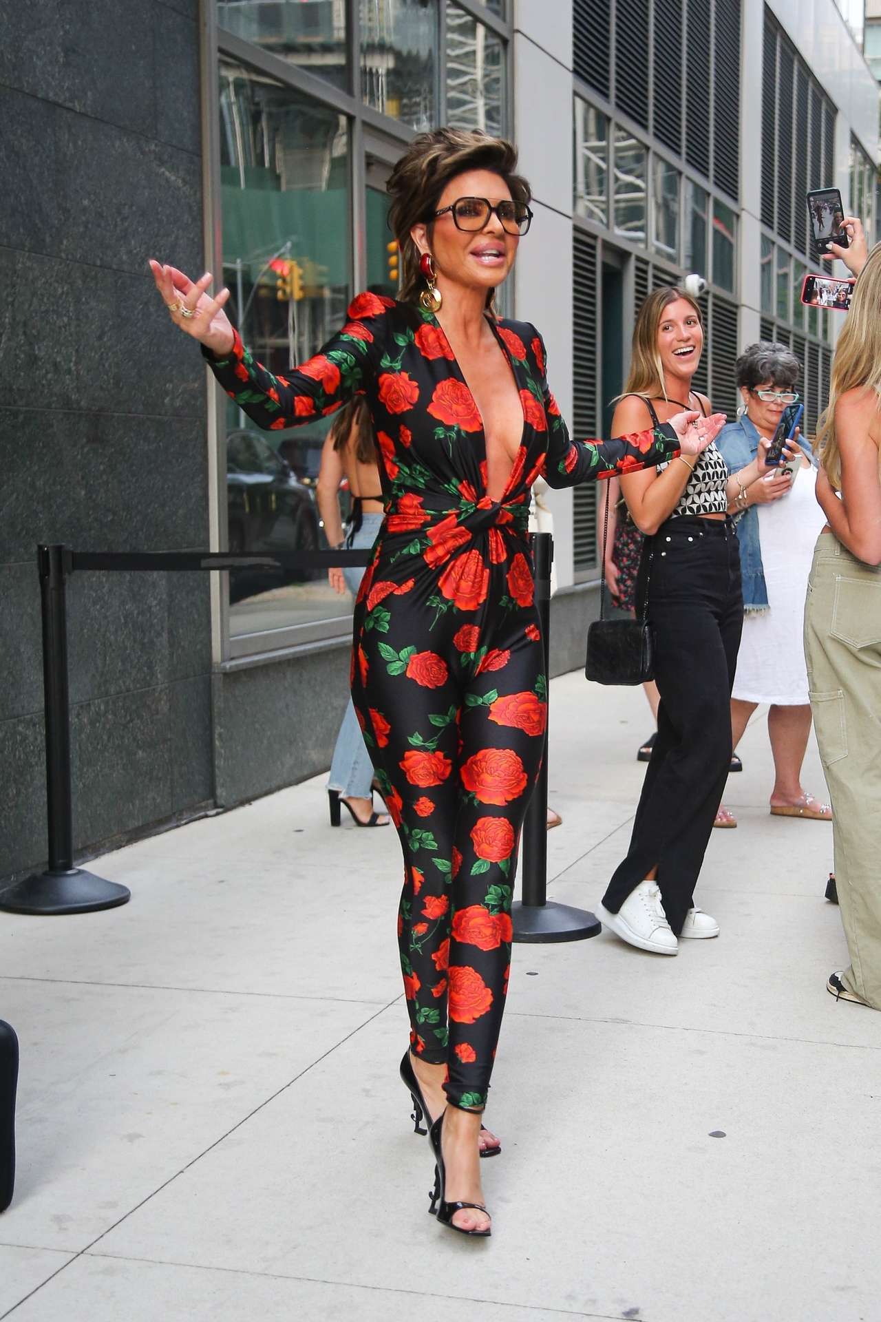 Lisa Rinna Booty Outside Watch What Happens Live! in NYC