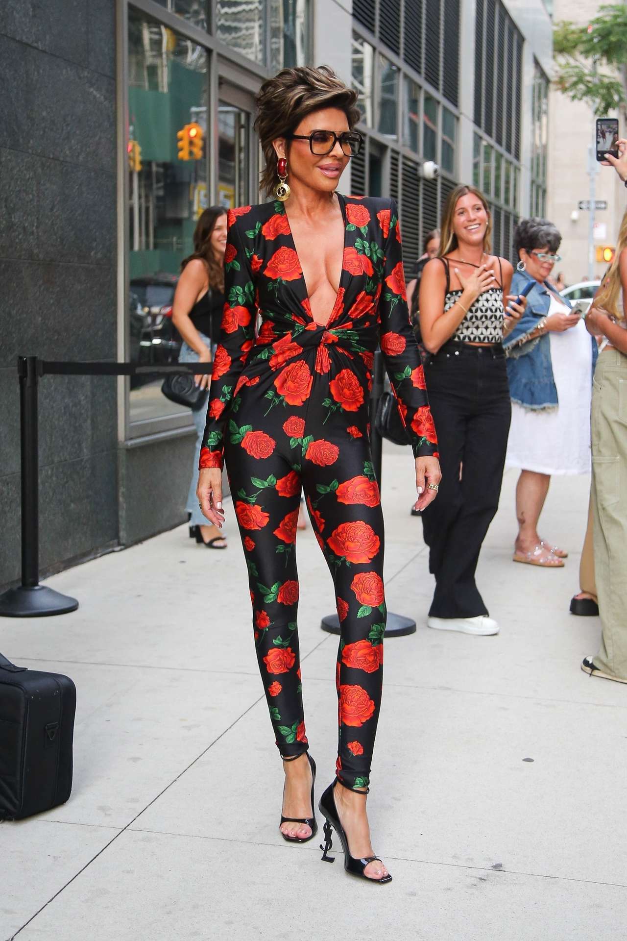 Lisa Rinna Booty Outside Watch What Happens Live! in NYC