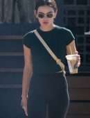 Lucy Hale in Leggings, Out in Studio City