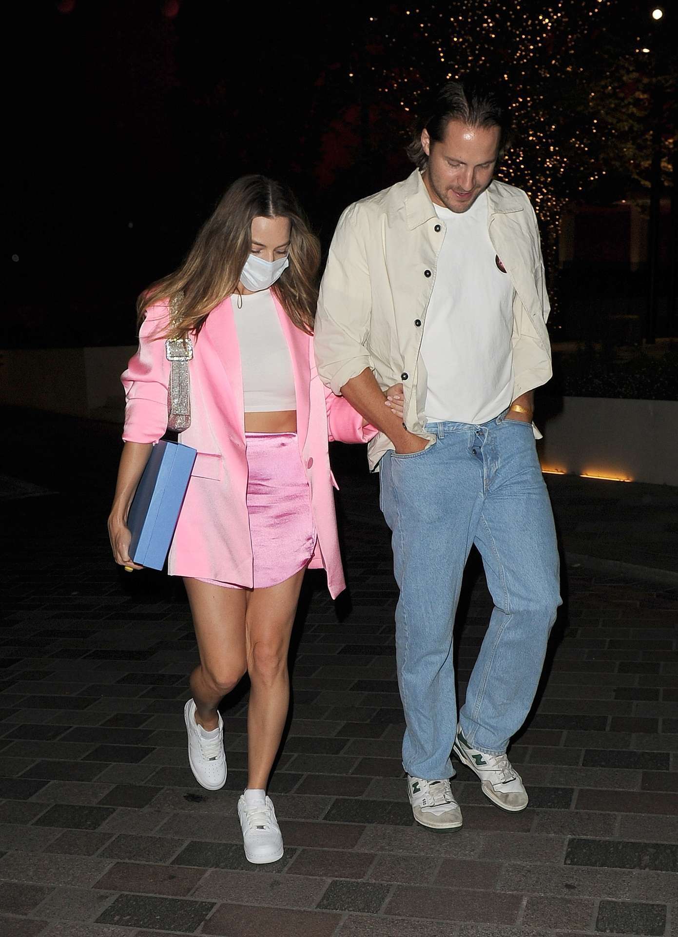 Margot Robbie Leggy, Outside the 'Barbie' Wrap Party in London