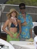 Millie Bobby Brown on a Boat in Sardinia with her Boyfriend