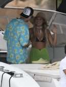 Millie Bobby Brown on a Boat in Sardinia with her Boyfriend
