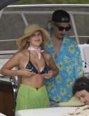 Millie Bobby Brown on a Boat in Sardinia with her Boyfriend