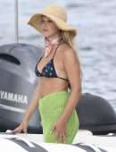 Millie Bobby Brown on a Boat in Sardinia with her Boyfriend