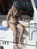 Millie Bobby Brown - Booty on a Boat in Sardinia with her Boyfriend Jake Bongiovi