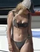 Millie Bobby Brown - Booty on a Boat in Sardinia with her Boyfriend Jake Bongiovi