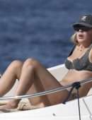 Millie Bobby Brown - Booty on a Boat in Sardinia with her Boyfriend Jake Bongiovi