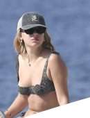 Millie Bobby Brown - Booty on a Boat in Sardinia with her Boyfriend Jake Bongiovi