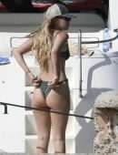 Millie Bobby Brown - Booty on a Boat in Sardinia with her Boyfriend Jake Bongiovi