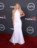 Olivia Dunne in White Dress at 2022 ESPY Awards in Hollywood