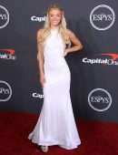 Olivia Dunne in White Dress at 2022 ESPY Awards in Hollywood