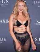 Paige Spiranac at MAXIM Hot 100 Experience in Miami Beach