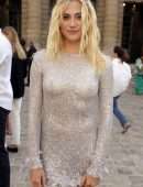 Pixie Lott at Celia Kritharioti Haute Couture F/W 2022/23 Show, Paris Fashion Week