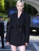 Pom Klementieff Leggy at "Marvel Avengers Campus" Opening Ceremony at Disneyland Paris