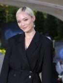 Pom Klementieff Leggy at "Marvel Avengers Campus" Opening Ceremony at Disneyland Paris