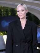 Pom Klementieff Leggy at "Marvel Avengers Campus" Opening Ceremony at Disneyland Paris
