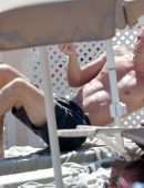 Rainey Qualley Booty in a Bikini in Paraggi at the Eight Baths on Portofino