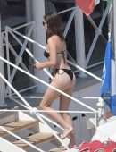 Rainey Qualley Booty in a Bikini in Paraggi at the Eight Baths on Portofino