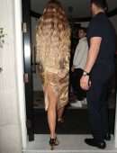 Rita Ora Cleavage at Vas J Morgan’s Pride Party in London